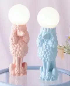 미개봉 브랜드 뉴 프랑프랑 푸들 램프