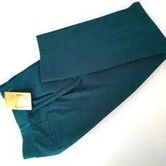 グリーン スラックス ポケット付き