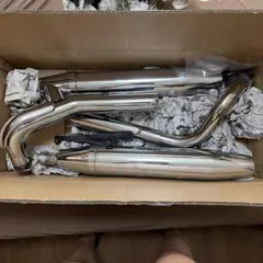 ドラックスター400 純正マフラー 4TR 凹みあり - メルカリ