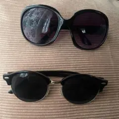 ノーブランドサングラス 2点