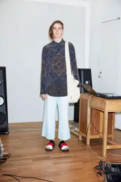 ラッドミュージシャン　ペルシャ柄シャツ LAD MUSICIAN 16MS ペルシャ柄シャツ