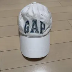 GAP ベースボールキャップ ホワイト 花柄ロゴのサムネイル