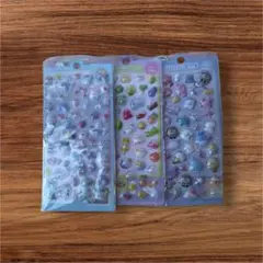 キャラクターシール 3パックセット　H