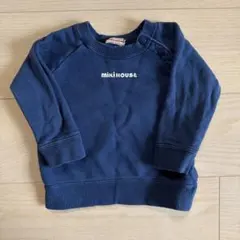 MIKI HOUSE ネイビー トレーナー