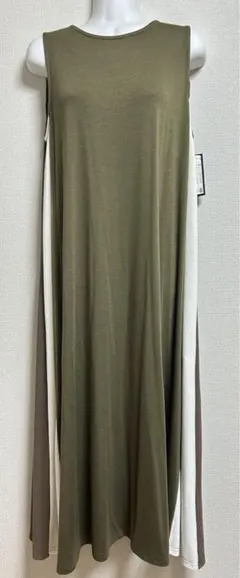 スコットクラブ SCOTCLUB サイドリブノースリーブ カットソーワンピース