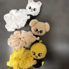 スキズstray kids SKZOO シュシュ 3点セットポガリ