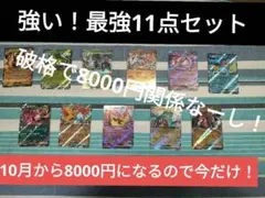 ポケモンカード 豪華キラカード11枚セット