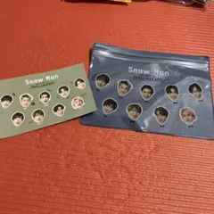 【おまけ付】SnowMan ぱぴぷぺポーチ