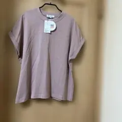 UNITED ARROWS 半袖Tシャツ ダスティピンク 綿100%のサムネイル
