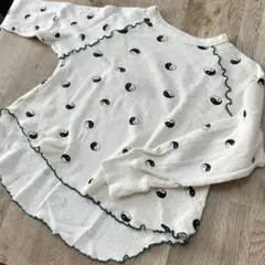 マーキーズ★定番柄ワッフルロンT130★breeze ZARA