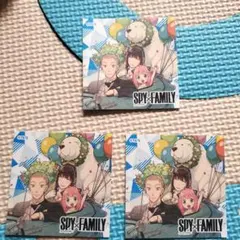 ナツコミ 2025 ステッカー SPY×FAMILY 3枚セット