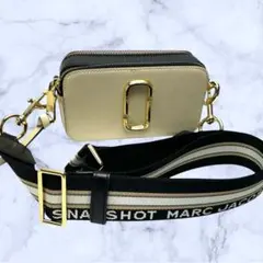 マークジェイコブス スナップショット ショルダーバッグ　カメラバッグ　バイカラー