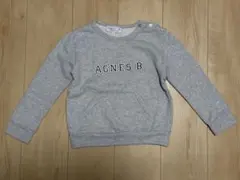 【4月末まで】agnès b. グレー トレーナー 6ansのサムネイル