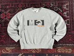 ニ*K様 NIKE ナイキ プリント スウェット トレーナー グレー M