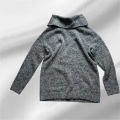 L.L.Bean グレー/薄手／セーター/タートルネック