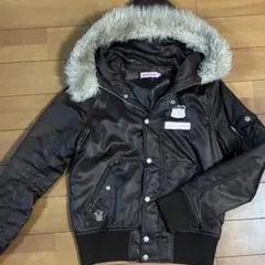 アウター　ブルゾン　ジャンパー　ファー　フード　平成　y2k