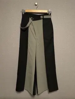 united tokyo バイカラーパンツ