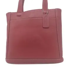 オールドコーチ レザー トートバッグ　レッド　ショルダーバッグ