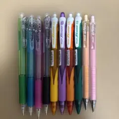 uni・ZEBRA シャープペンシル 13本まとめ パステル系 - メルカリ