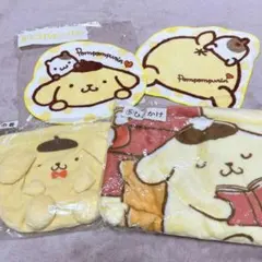 サンリオ ポムポムプリン ミニタオルセット 巾着 ひざかけ