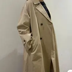 無印良品トレンチコート男女兼用ベージュS-M