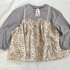 apres les cours 長袖カットソー グレー 90cm