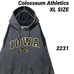 Colosseum Athletics アイオワ大学 ホーキーズ 刺繍 パーカー