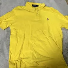 【古着】Ralph Lauren イエローポロシャツ ラルフローレン
