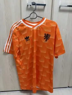 adidas オランダ代表 ユニフォーム KNVB 1988 背番号なし - メルカリ