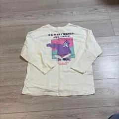 新品⭐︎バックプリントロンT 130