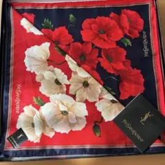 イヴ・サンローラン　ハンカチ2枚セット