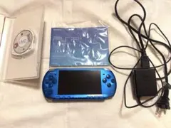 PSP3000 バイブラント・ブルー本体＋純正充電器＋取扱説明書＋おまけ