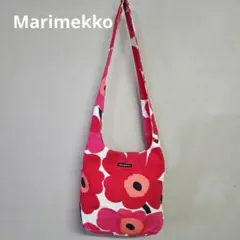 マリメッコ Marimekko ウニッコ柄 ショルダーバッグ 鞄 花柄 総柄