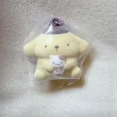 ガチャ　ふわわフロッキーマスコット　ポムポムプリン