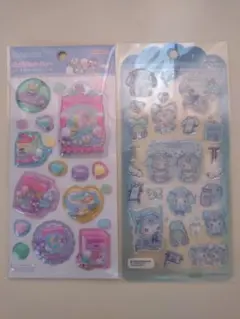 はぴだんぶい　わたあめカプセルシール　マイメロ　クロミドロップジェリーシール