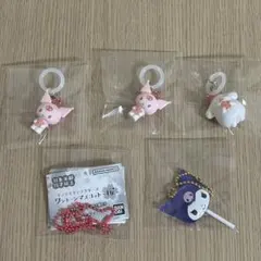 【新品】サンリオ キーホルダー&めじるしアクセサリー 4点セット⌇早い者勝ち♥