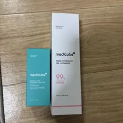 medicube ピンクジェルトゥフォームクレンザー　 エクソソームショット