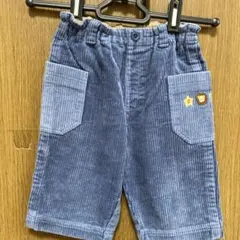familiar コーデュロイハーフパンツ　90㎝