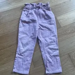 ズボン　ピンク　リボン　ポケット付き