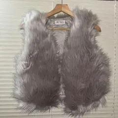 フェイクファーベスト ファーコート