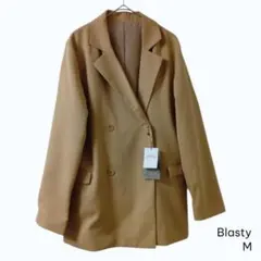 タグ付き Blasty ダブル テーラードジャケット ベージュ Mのサムネイル