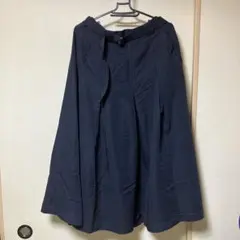 niko and ... ネイビー フレアスカート Lサイズ