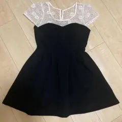 one way ワンウェイ 黒ワンピース