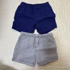 carter's 12m ハーフパンツ 2枚セット