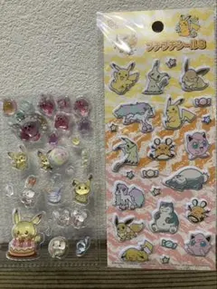 ポケモン シール ポケピース　ぷっくりシール