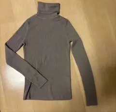 UNIQLO エクストラファインメリノリブタートルネックセーター Ｓサイズ