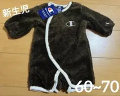 Championチャンピオン　ボア　ロンパース　カバーオール　新品　新生児
