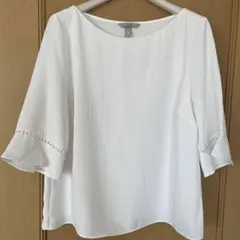 美品‼︎H&M フリルレース袖　ブラウス