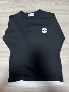 ポケモン 長袖カットソー 黒
