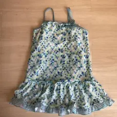 花柄フリルワンピース水着